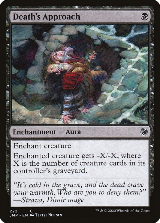 Image for Death's Approach (222) (JMP) - Magic: The Gathering