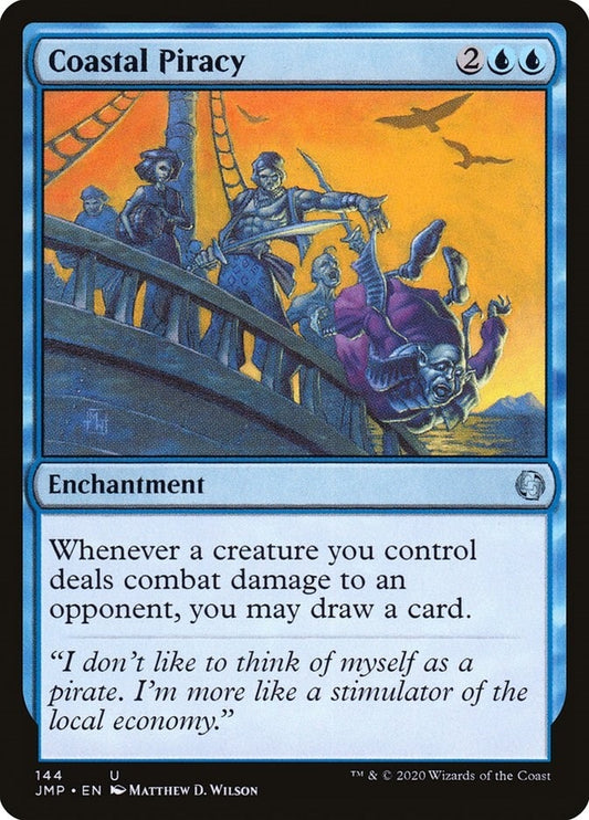 Image for Coastal Piracy (144) (JMP) - Magic: The Gathering
