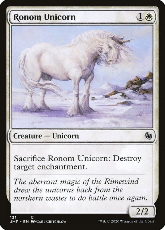 Image for Ronom Unicorn (131) (JMP) - Magic: The Gathering