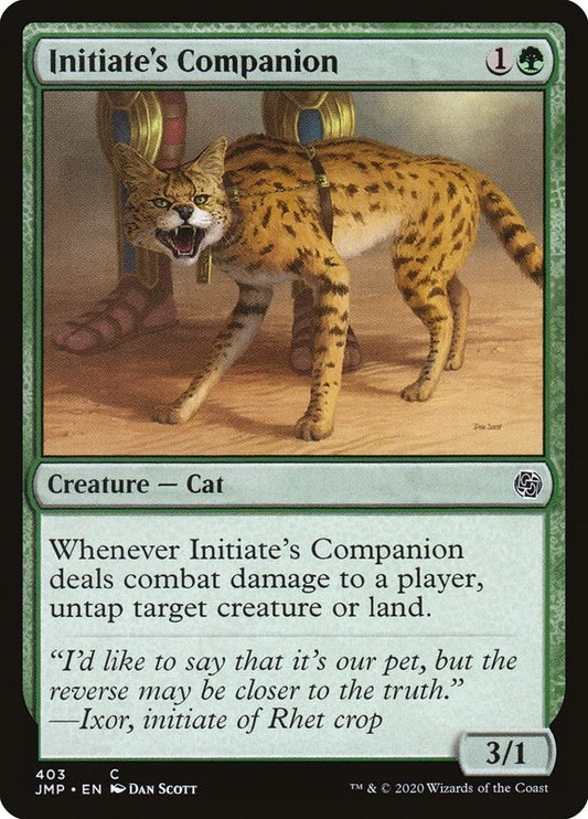 Image for Initiate's Companion (403) (JMP) - Magic: The Gathering
