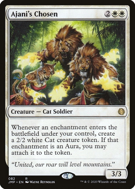 Image for Ajani's Chosen (82) (JMP) - Magic: The Gathering