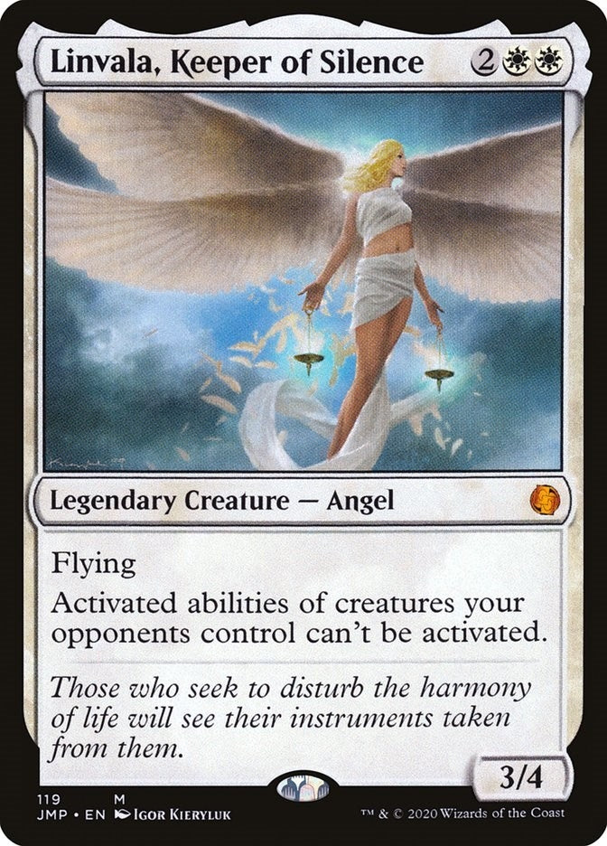 Linvala, Keeper of Silence (119) (JMP)