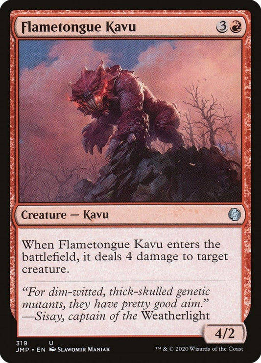 Image for Flametongue Kavu (319) (JMP) - Magic: The Gathering