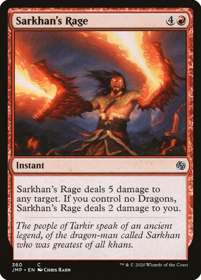 Sarkhan's Rage (360) (JMP)