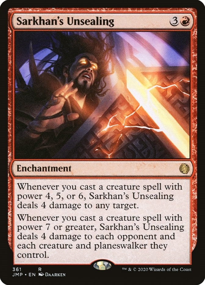 Sarkhan's Unsealing (361) (JMP)