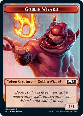 Goblin Wizard Token (8) (M21)