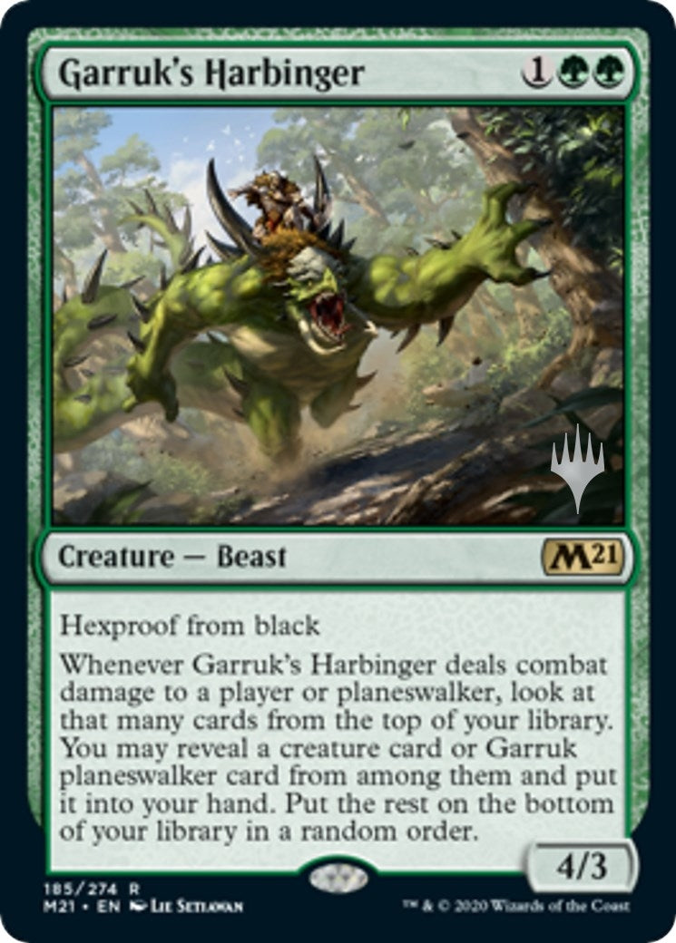 Garruk's Harbinger (185) (PPM21)