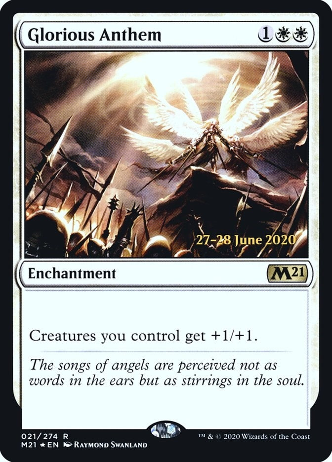 Glorious Anthem (21) (PRE)