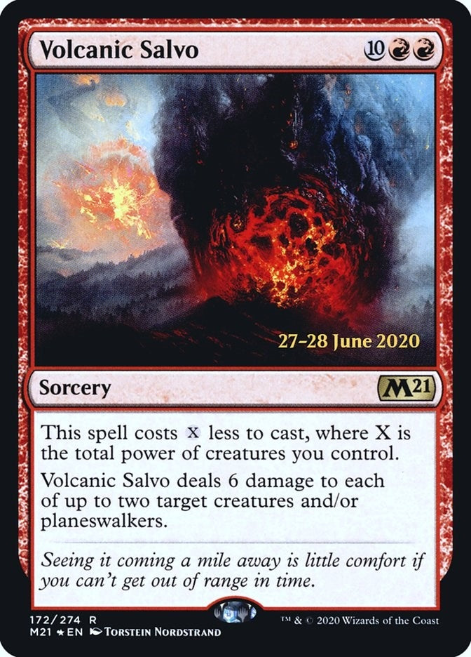 Volcanic Salvo (172) (PRE)