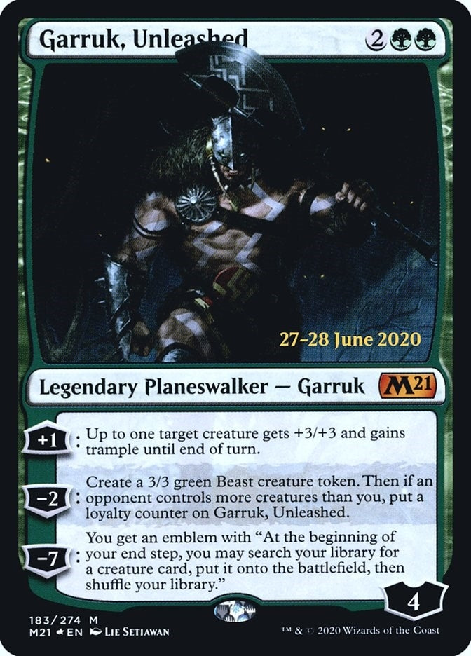Garruk, Unleashed (183) (PRE)