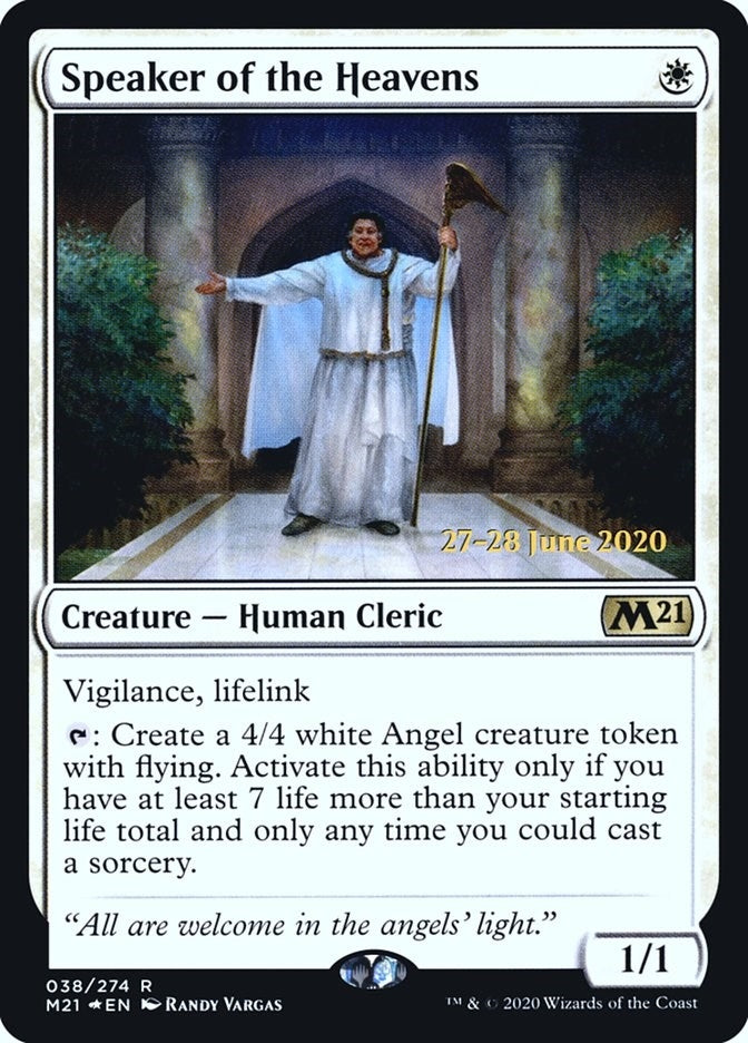 Speaker of the Heavens (38) (PRE)