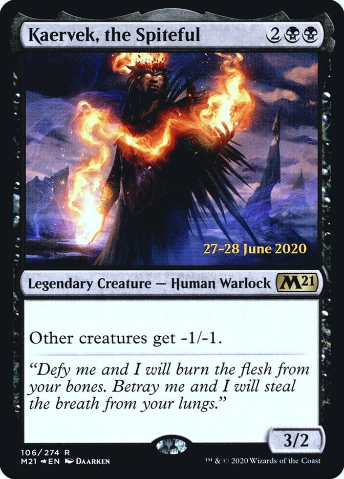 Kaervek, the Spiteful (106) (PRE)