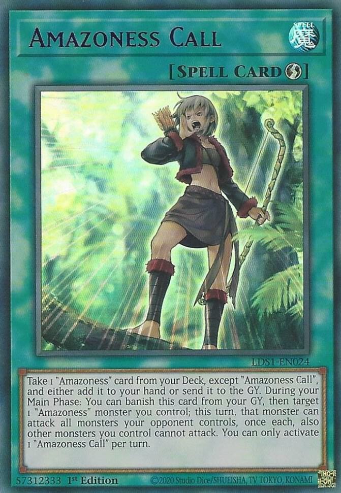 Amazoness Call (Purple) (LDS1-EN024) (LDS1)