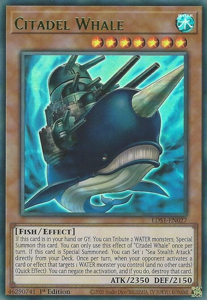 Citadel Whale (Green) (LDS1-EN027) (LDS1)