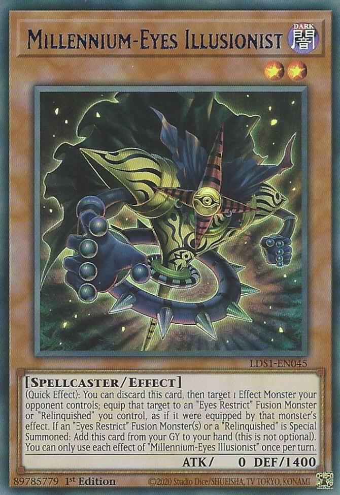 Millennium-Eyes Illusionist (Blue) (LDS1-EN045) (LDS1)