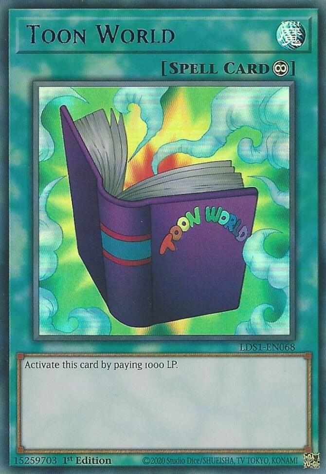 Toon World (Blue) (LDS1-EN068) (LDS1)