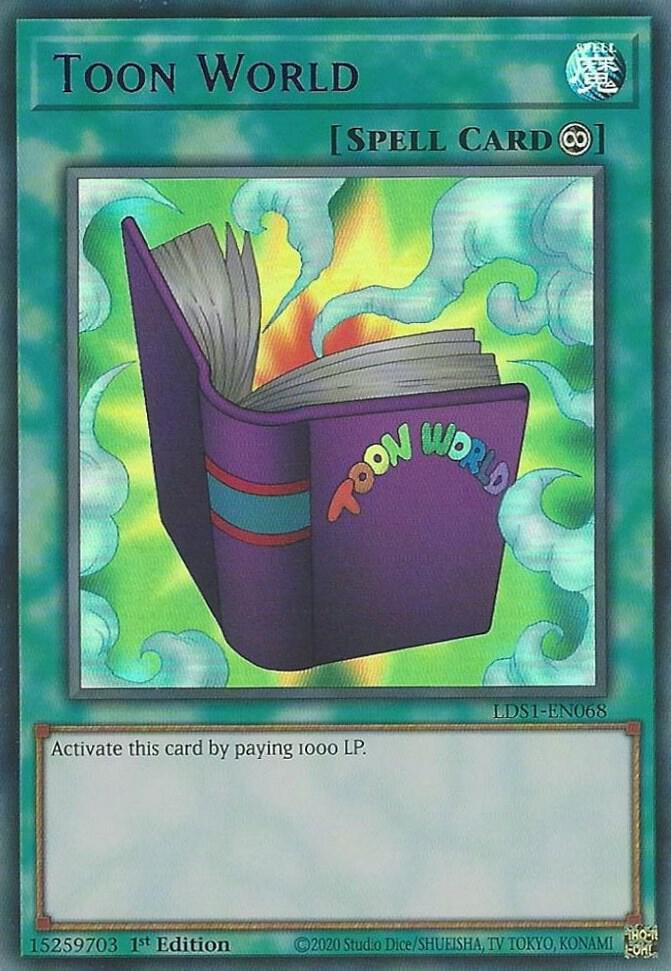 Toon World (Purple) (LDS1-EN068) (LDS1)