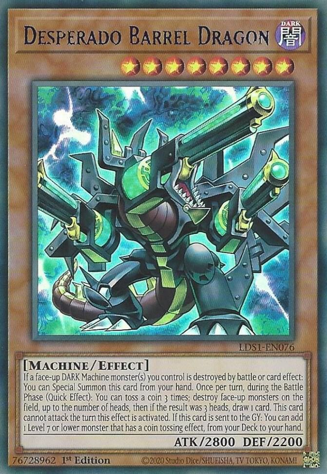 Desperado Barrel Dragon (Blue) (LDS1-EN076) (LDS1)