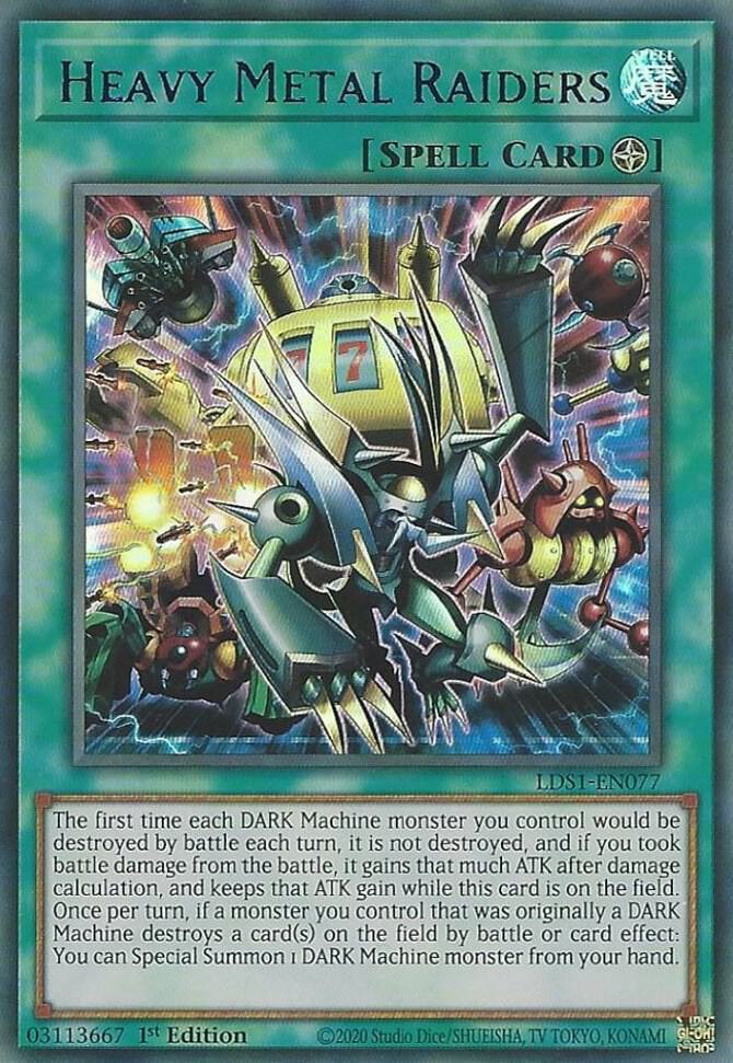 Heavy Metal Raiders (Blue) (LDS1-EN077) (LDS1)