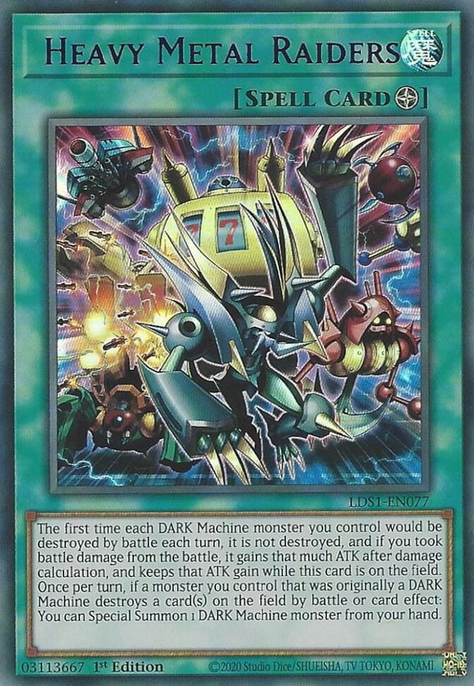 Heavy Metal Raiders (Purple) (LDS1-EN077) (LDS1)