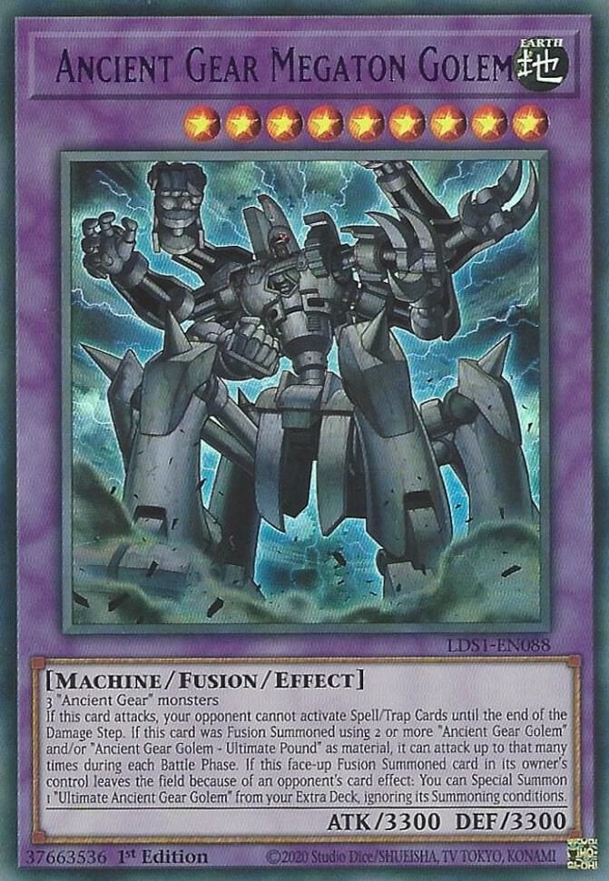 Ancient Gear Megaton Golem (Purple) (LDS1-EN088) (LDS1)
