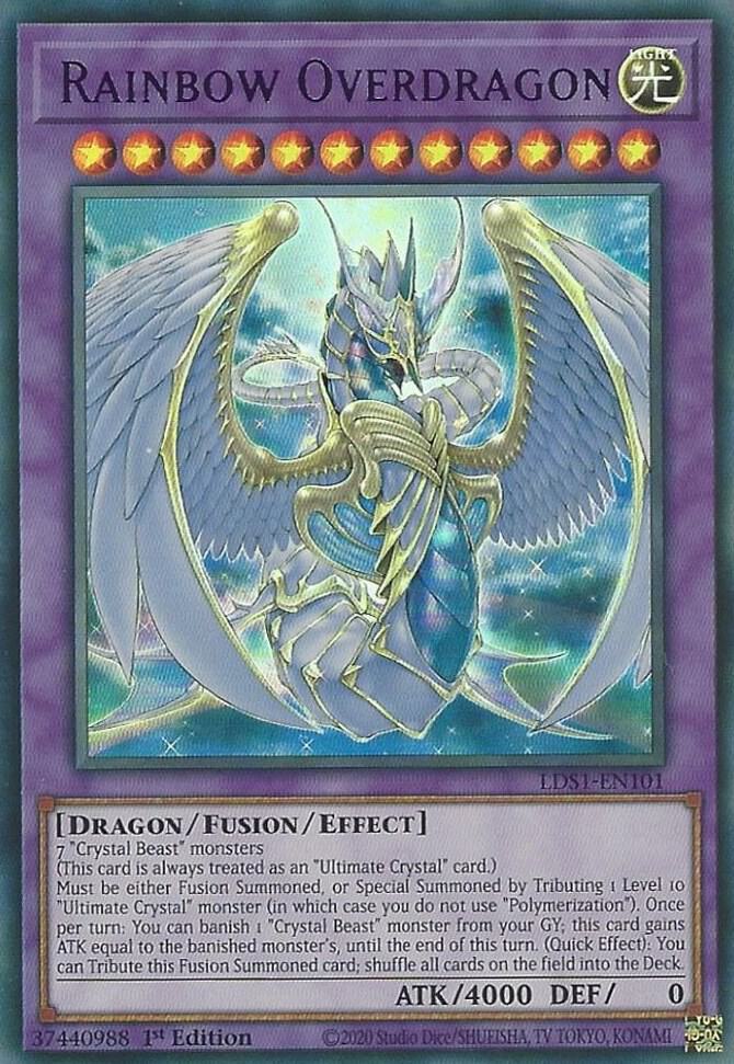 Rainbow Overdragon (Purple) (LDS1-EN101) (LDS1)