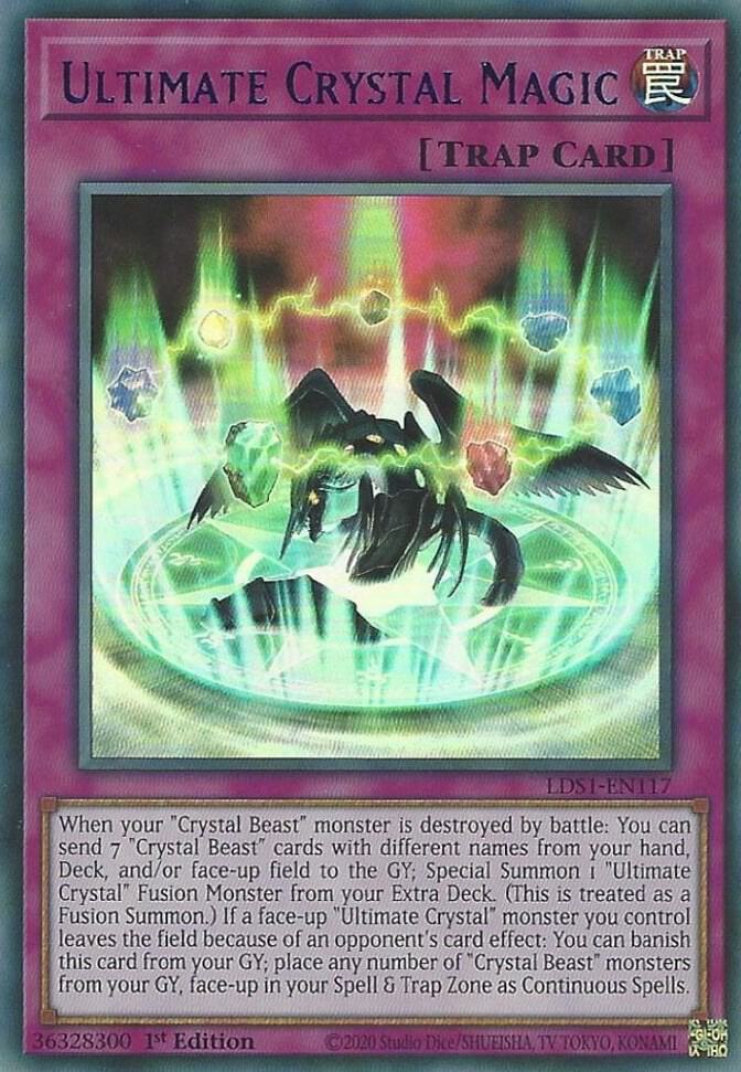 Ultimate Crystal Magic (Blue) (LDS1-EN117) (LDS1)