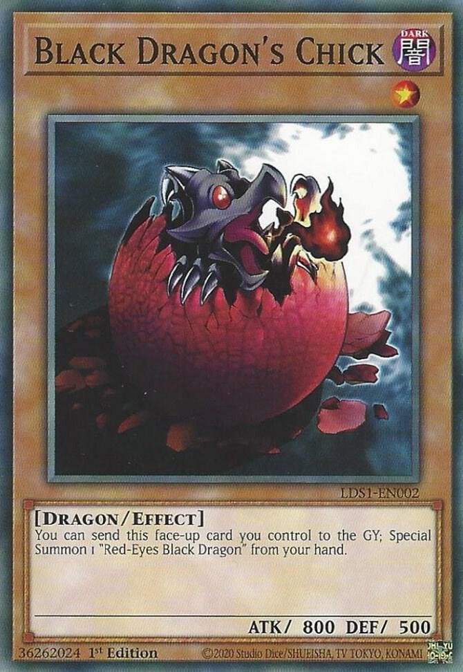 Black Dragon's Chick (LDS1-EN002) (LDS1)