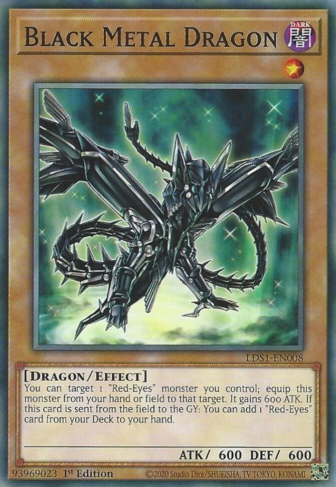 Black Metal Dragon (LDS1-EN008) (LDS1)