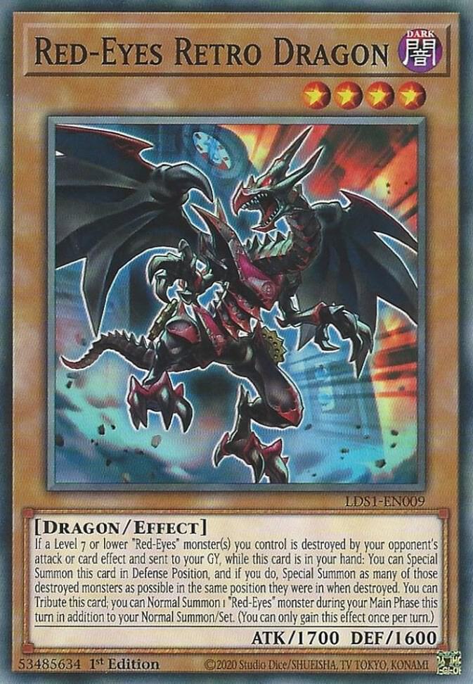 Red-Eyes Retro Dragon (LDS1-EN009) (LDS1)