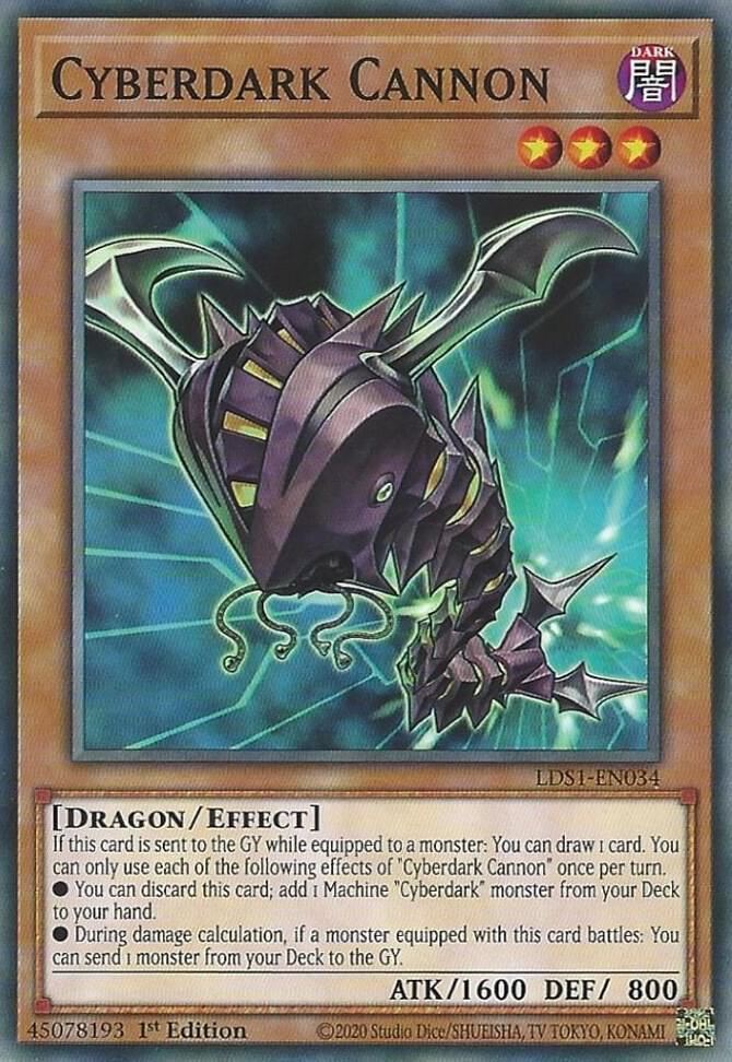 Cyberdark Cannon (LDS1-EN034) (LDS1)