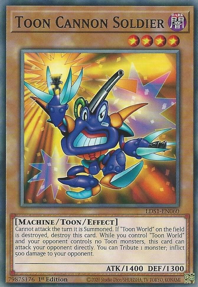 Toon Cannon Soldier (LDS1-EN060) (LDS1)