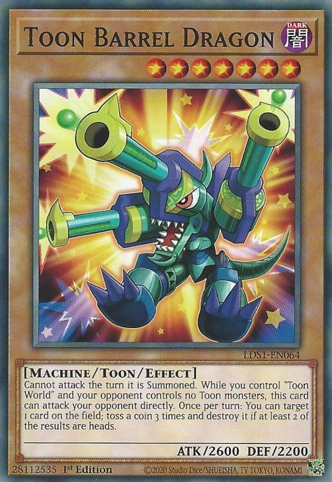 Toon Barrel Dragon (LDS1-EN064) (LDS1)