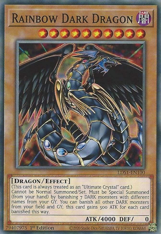 Rainbow Dark Dragon (LDS1-EN100) (LDS1)