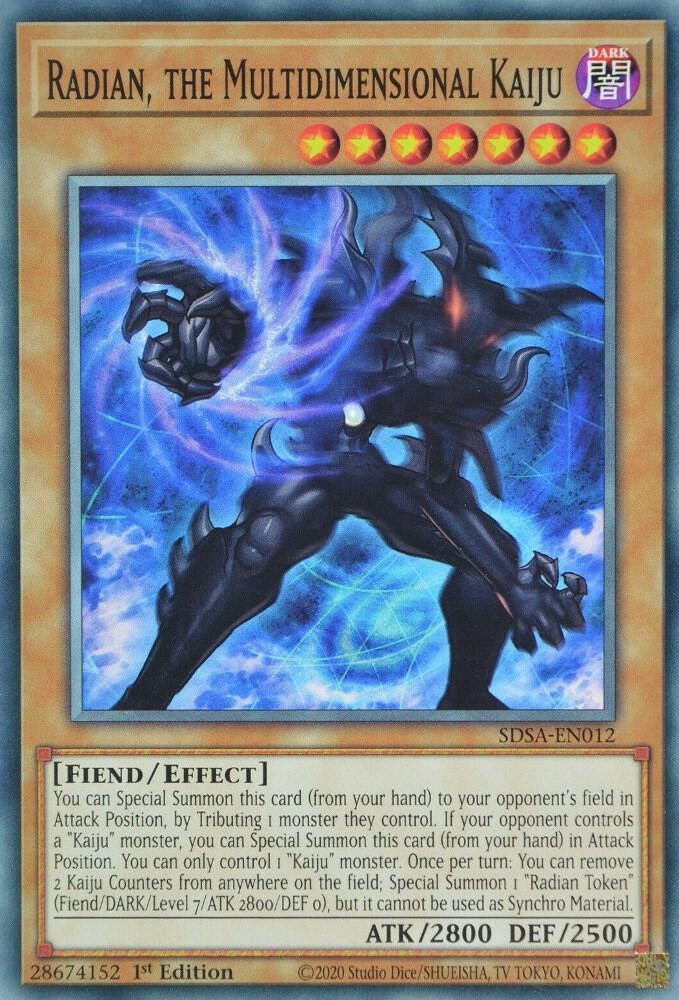 Radian, the Multidimensional Kaiju (SDSA-EN012) (SDSA)