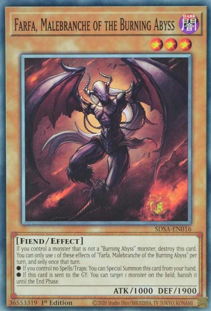 Farfa, Malebranche of the Burning Abyss (SDSA-EN016) (SDSA)