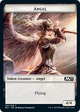 Angel // Griffin Double-Sided Token (1 // 3) (M21)