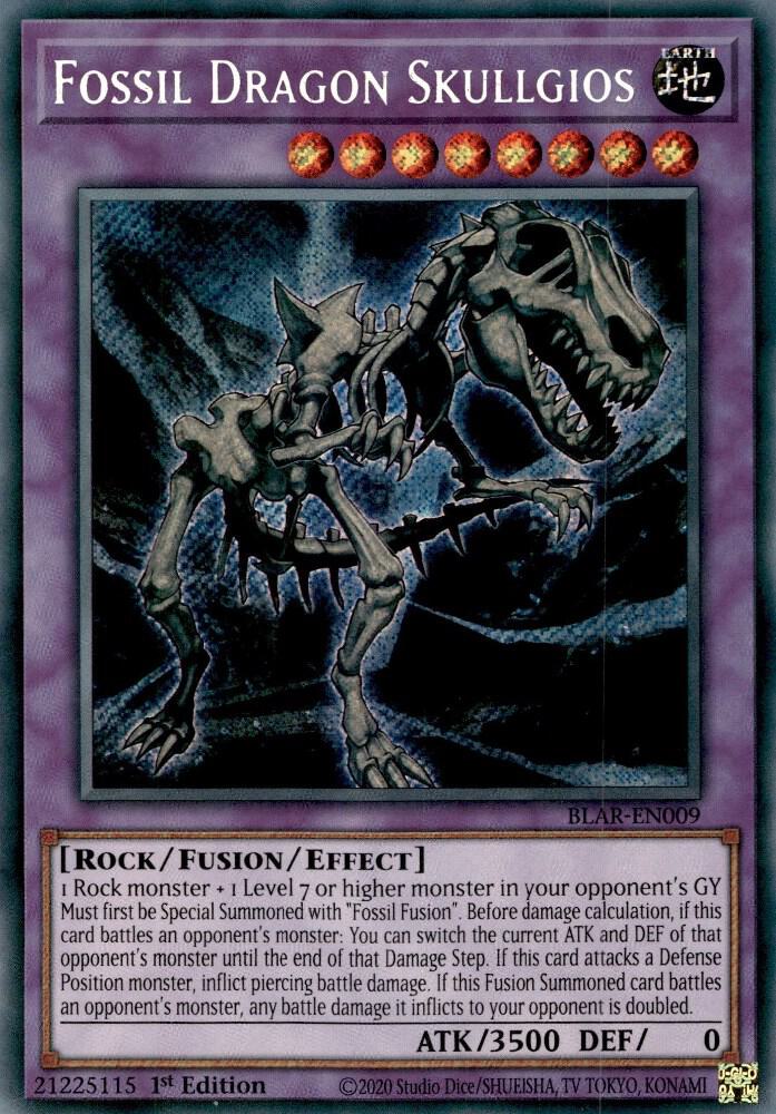 Fossil Dragon Skullgios (BLAR-EN009) (BLAR)