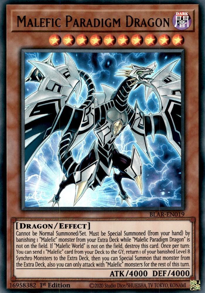 Malefic Paradigm Dragon (BLAR-EN019) (BLAR)