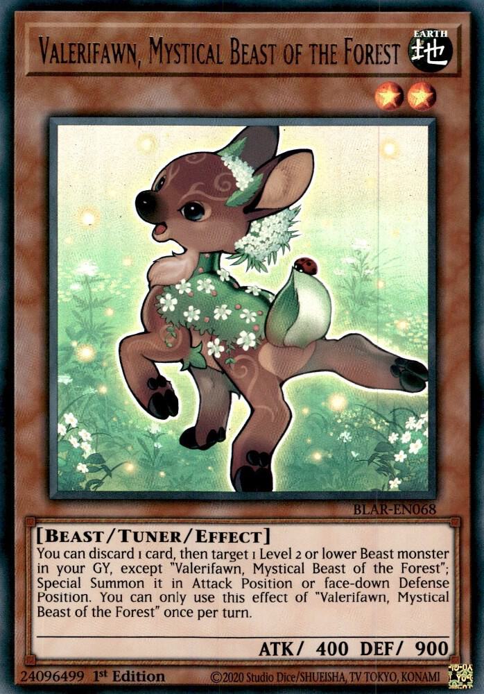 Valerifawn, Mystical Beast of the Forest (BLAR-EN068) (BLAR)