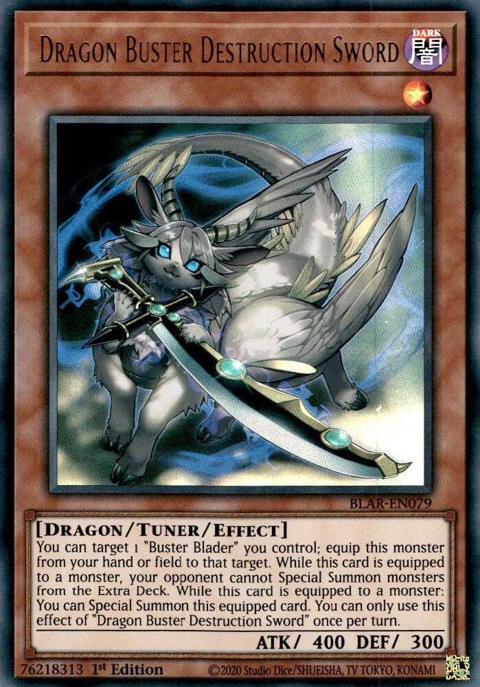 Dragon Buster Destruction Sword (BLAR-EN079) (BLAR)