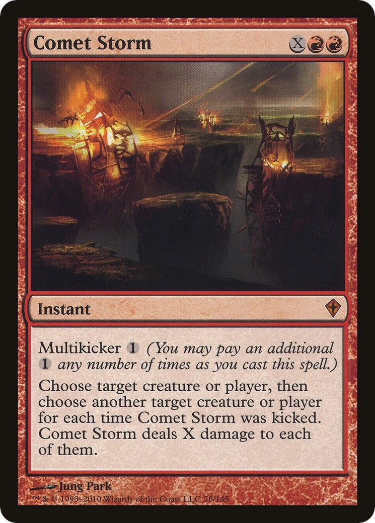 Comet Storm (Worldwake) (76) (OVER)
