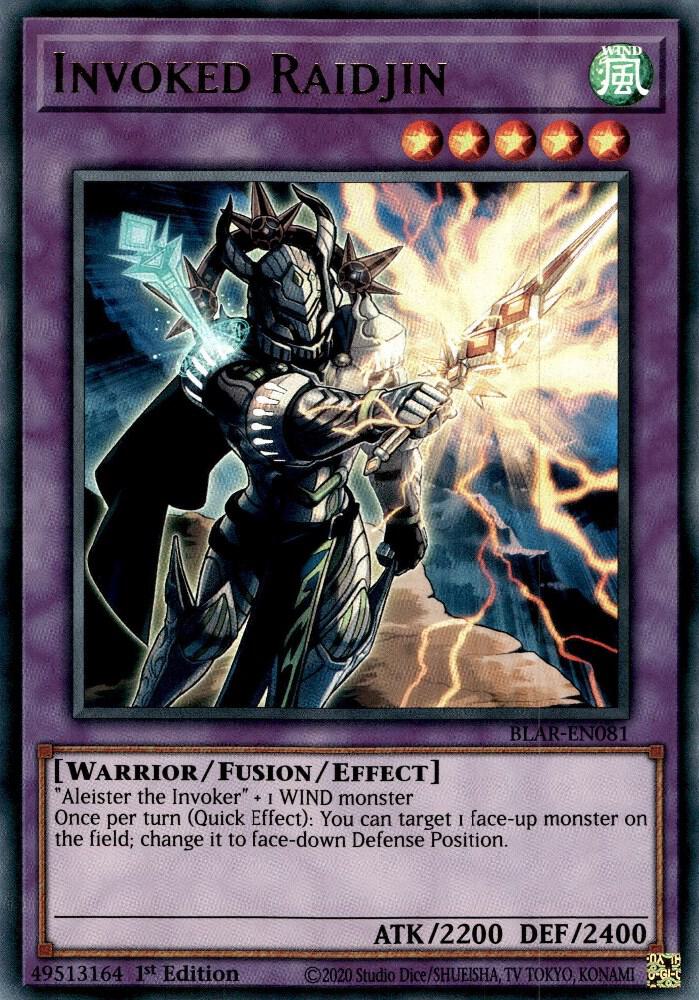 Invoked Raidjin (BLAR-EN081) (BLAR)