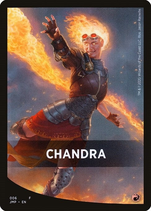 Image for Chandra Theme Card (6) (JMP) - Magic: The Gathering
