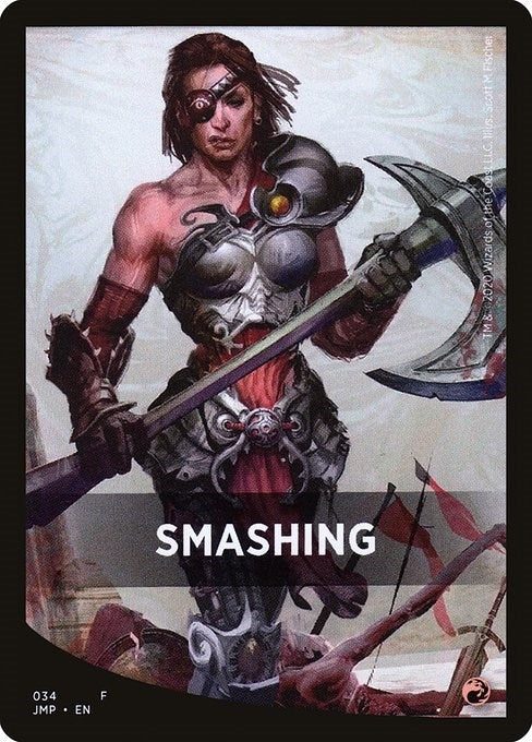 Image for Smashing Theme Card (34) (JMP) - Magic: The Gathering