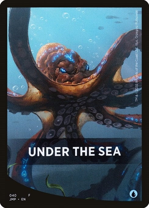 Image for Under the Sea Theme Card (40) (JMP) - Magic: The Gathering