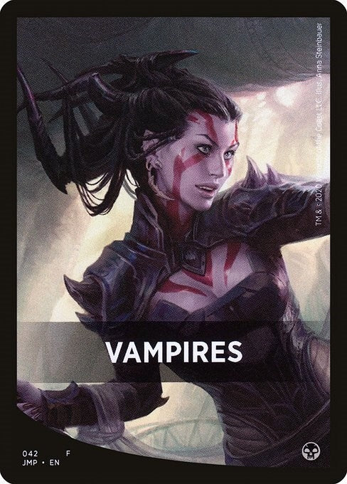 Image for Vampires Theme Card (42) (JMP) - Magic: The Gathering