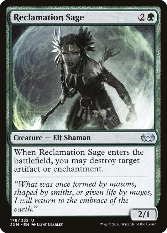 Image for Reclamation Sage (178) (2XM) - Magic: The Gathering