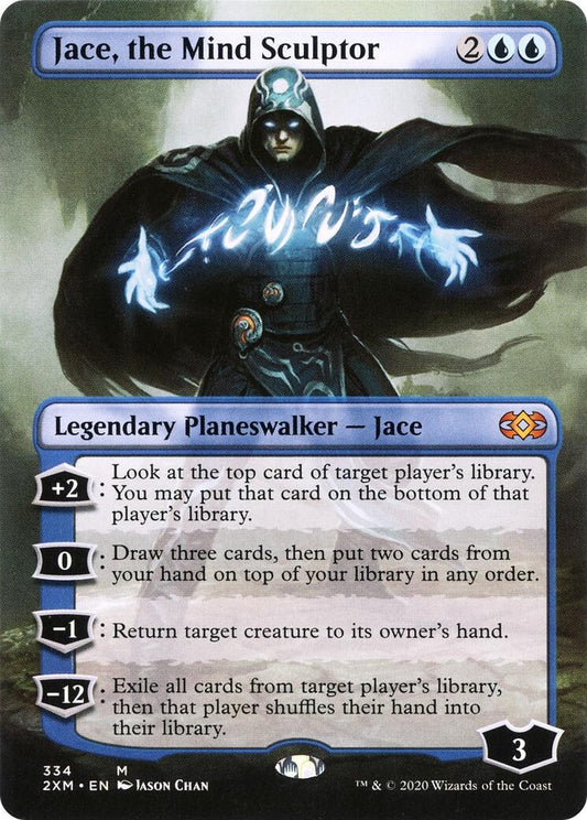 Image for Jace, the Mind Sculptor (Borderless) (334) (2XM) - Magic: The Gathering