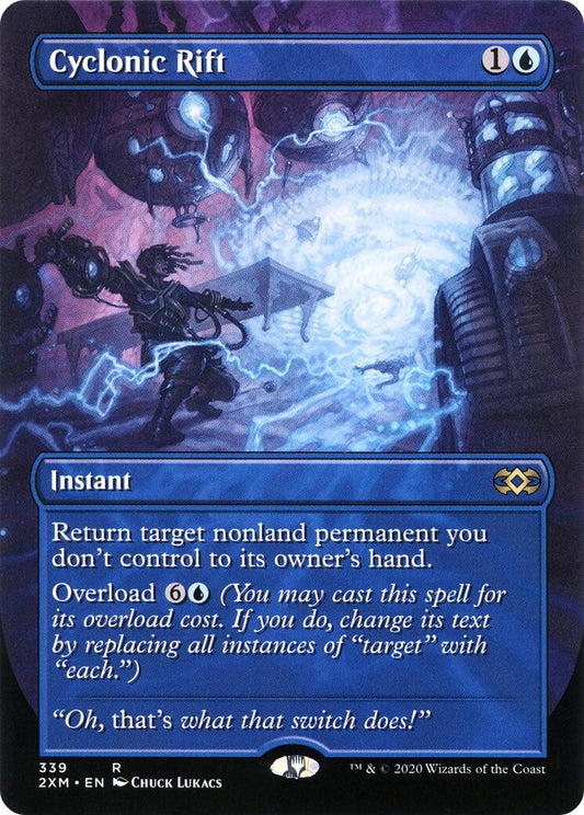 Image for Cyclonic Rift (Borderless) (339) (2XM) - Magic: The Gathering